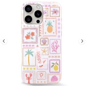 Loopy Case Tropical Pattern Phone Case - Multicolor 15 Pro Max